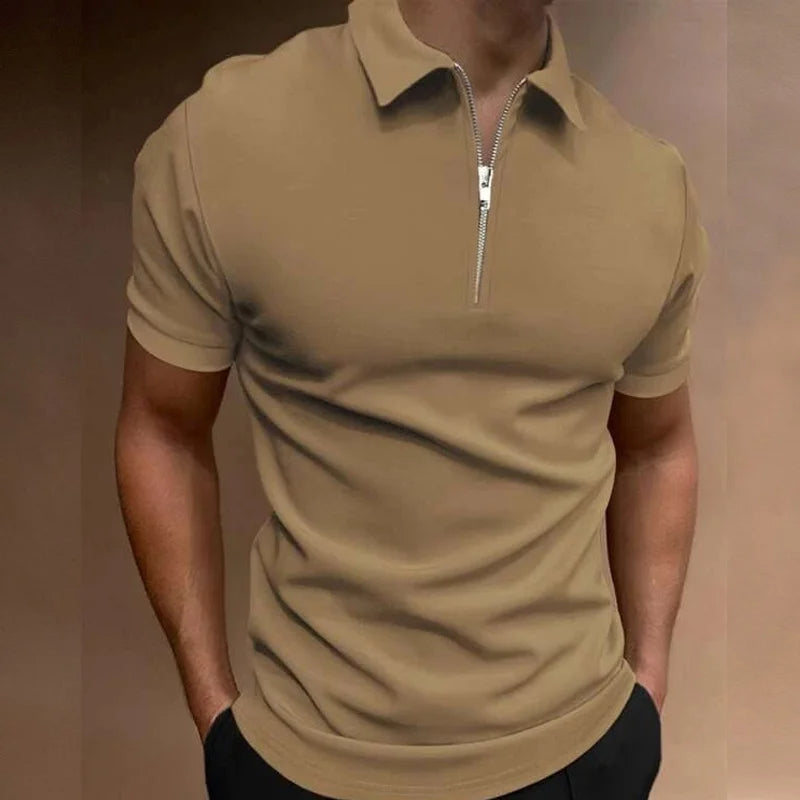 Matteo™ | Casual Polo Met Rits