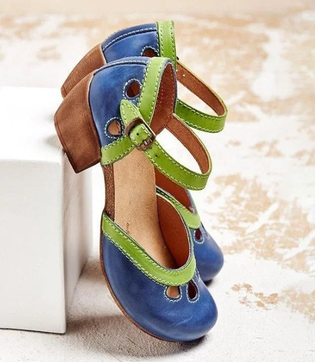 Jaimie™ | Sandalen Met Lage Hak